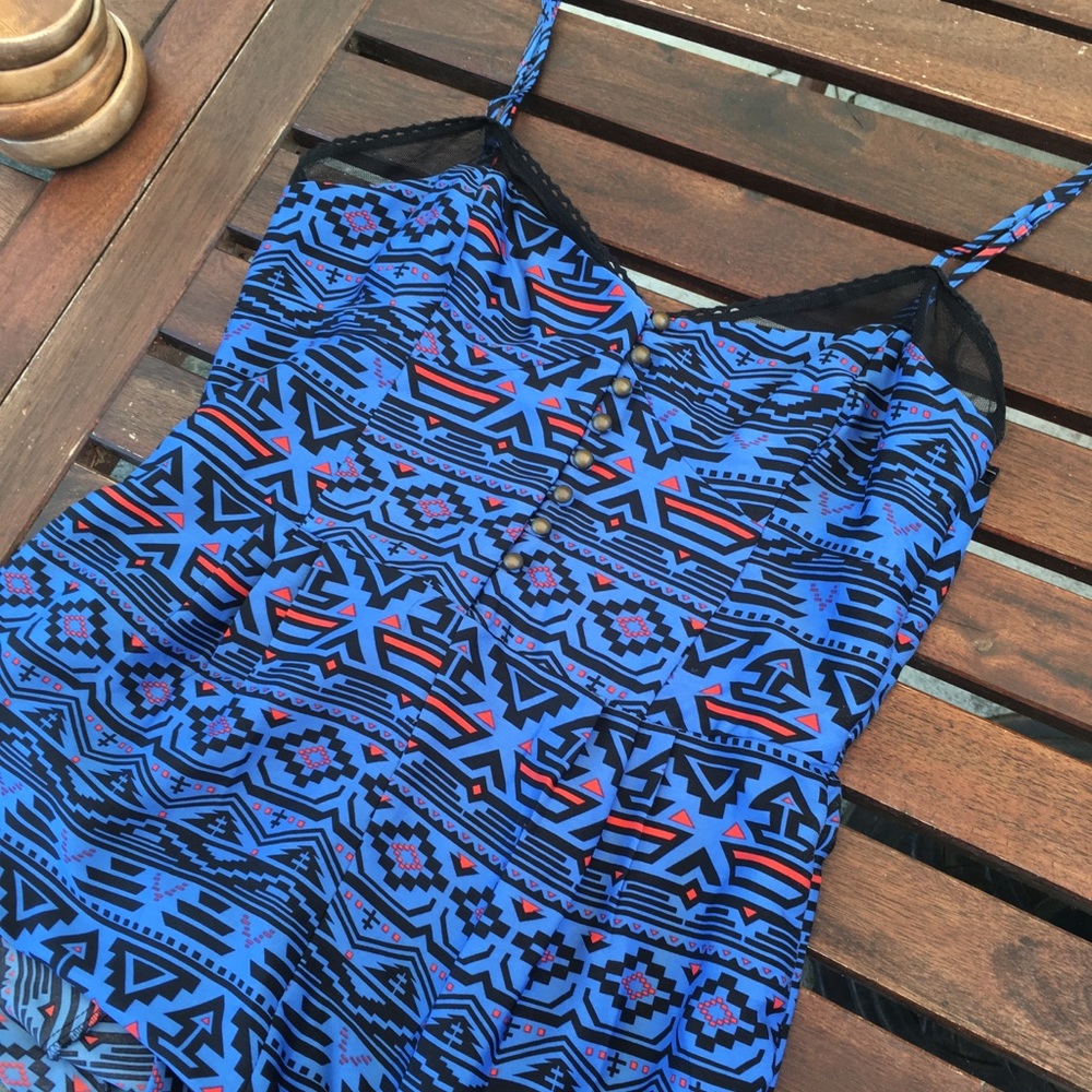 Forever Navajo Print Romper Jumper Playsuit